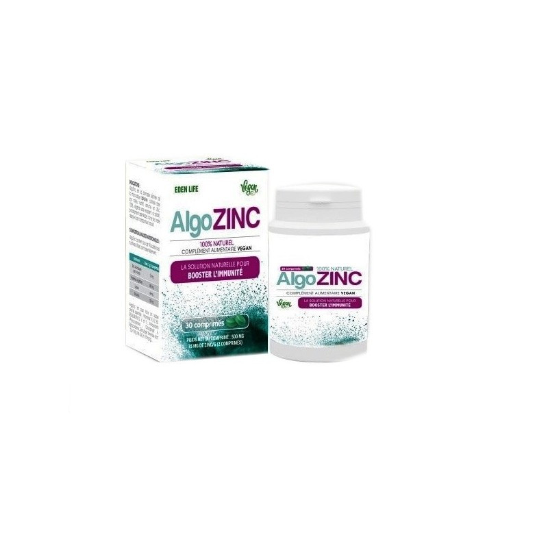 EDEN LIFE ALGOZINC 30 COMPRIMES