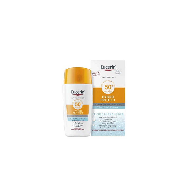 EUCERIN HYDO PROTECT FLUIDE ULTRA LEGER SPF 50+ 50ML