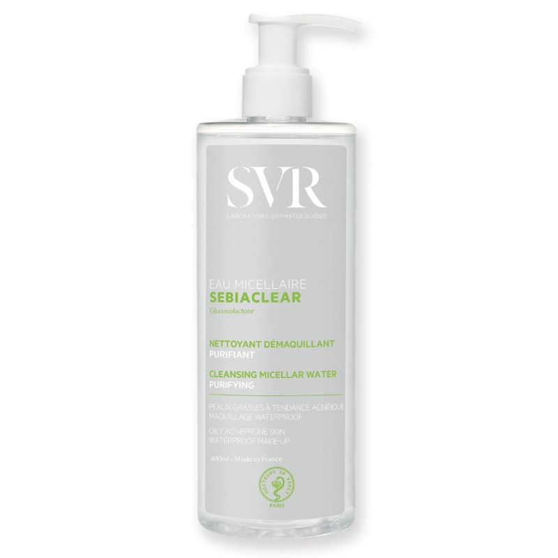 SVR SEBIACLEAR EAU MICELLAIRE, 400ML