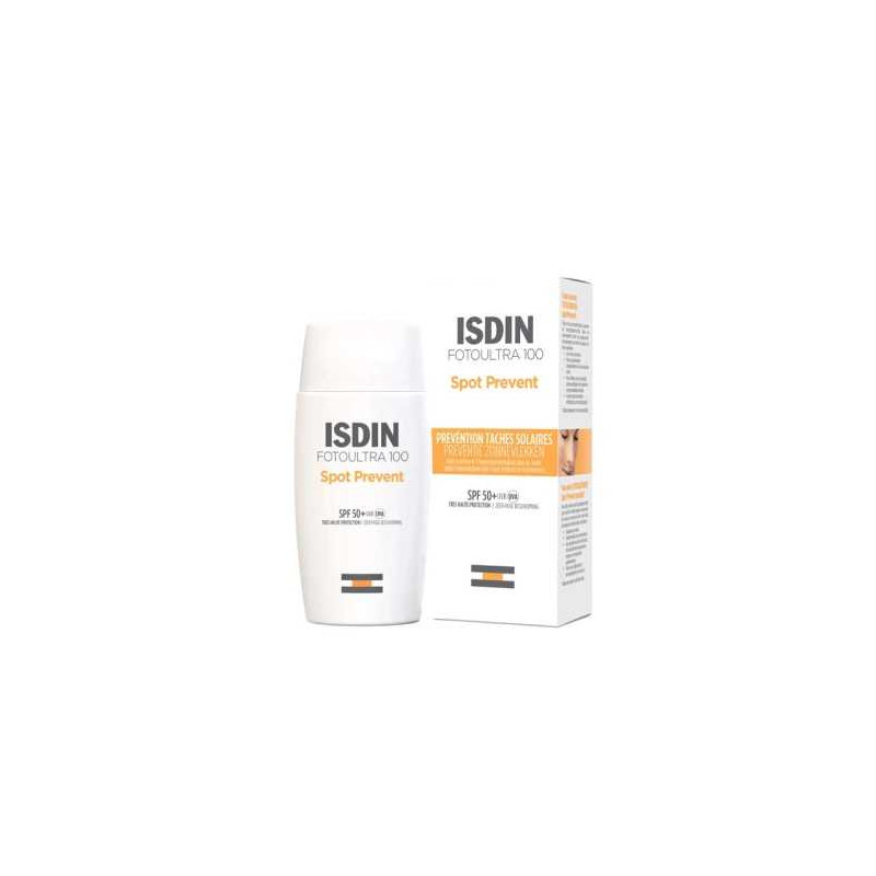 ISDIN PHOTOPROTECTEUR ECRAN SOLAIRE SPOT PREVENT SPF50+ 50ML