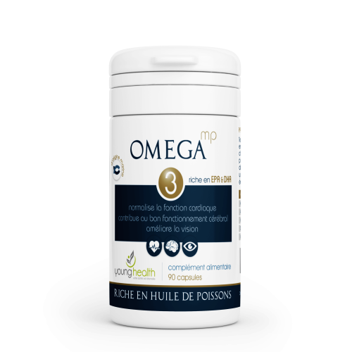 YOUNG HEALTH OMEGA 3, 90 GELULES