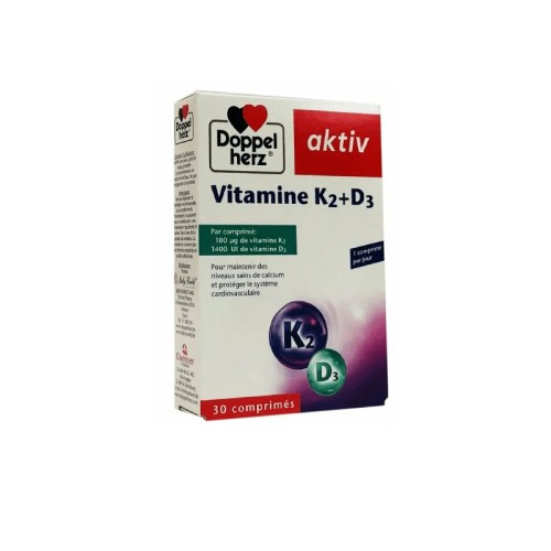 AKTIV VITAMINE K2+D3 30 COMPRIMES