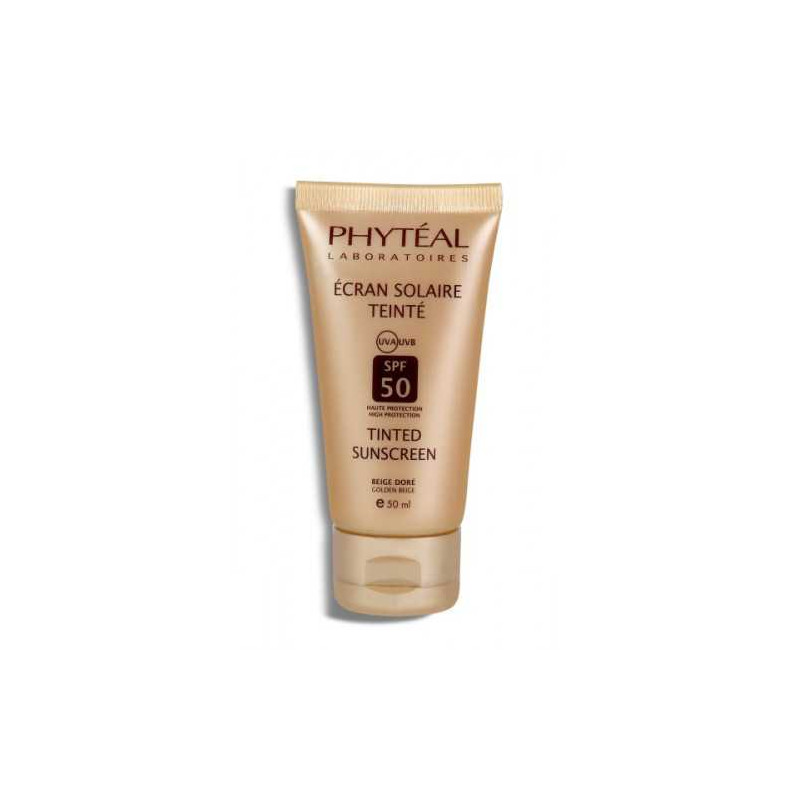 PHYTEAL ECRAN TEINTE BEIGE DOREE SPF 50, 50 ml