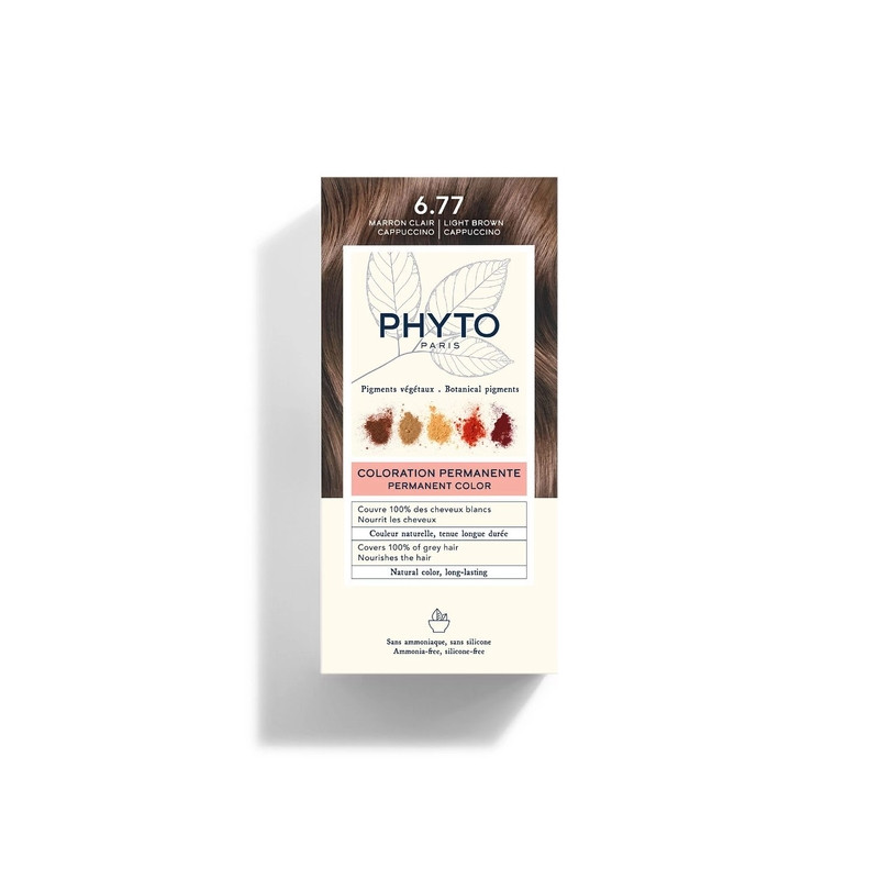 PHYTOCOLOR 6.77 MARRON CLAIR CAPPUCCINO