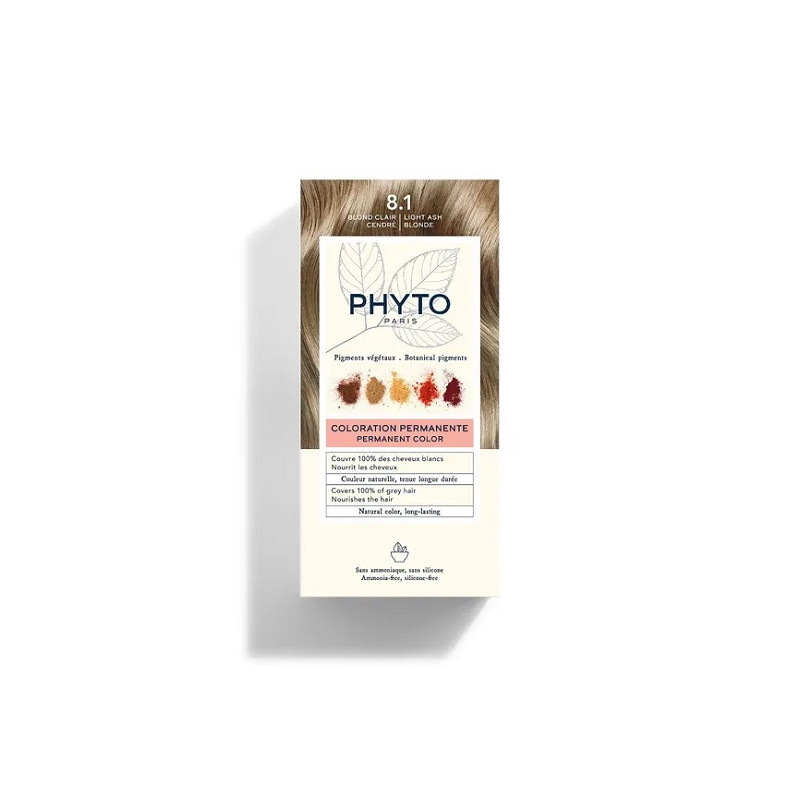 Phyto Phytocolor 8.1 Blond Clair Cendré