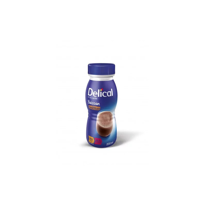 Delical Boisson Lactée chocolat 200ml