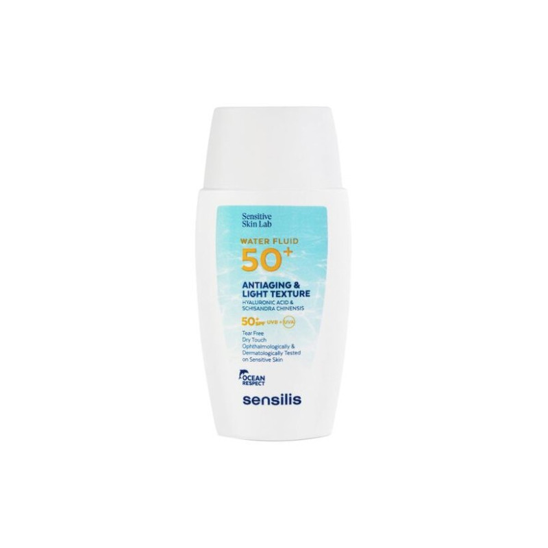 SENSILIS SENSITIVE SKIN WATER FLUID INVISIBLE SPF50+ 40ML