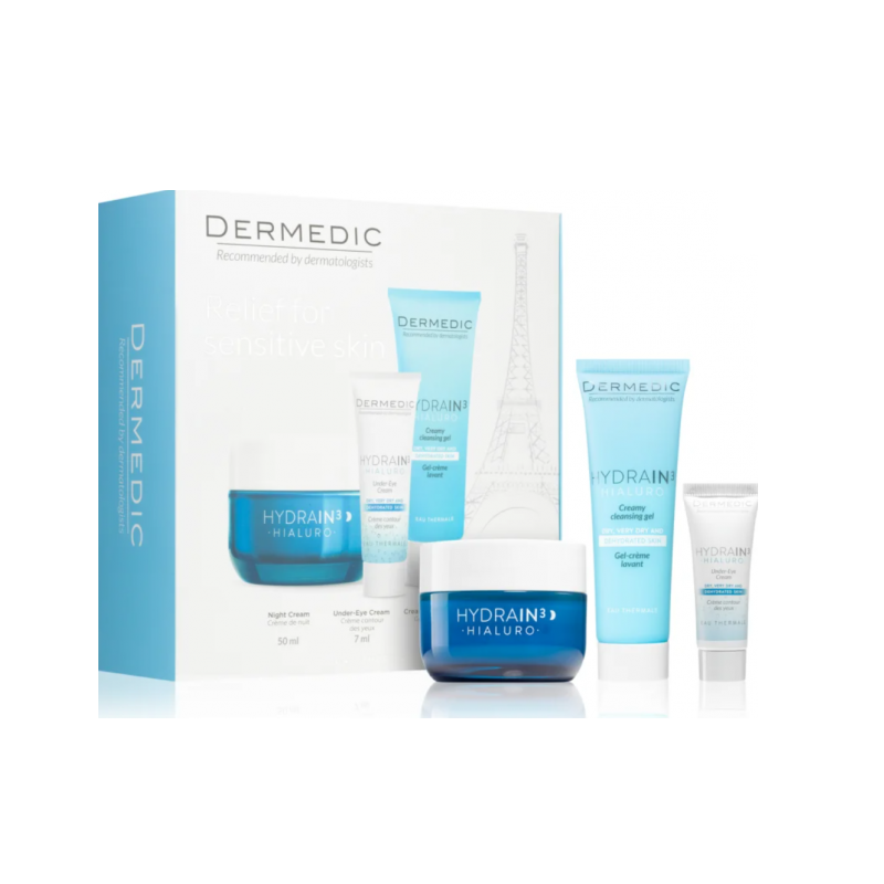 DERMEDIC COFFRET HYDRAIN 3 CRÈME DE NUIT