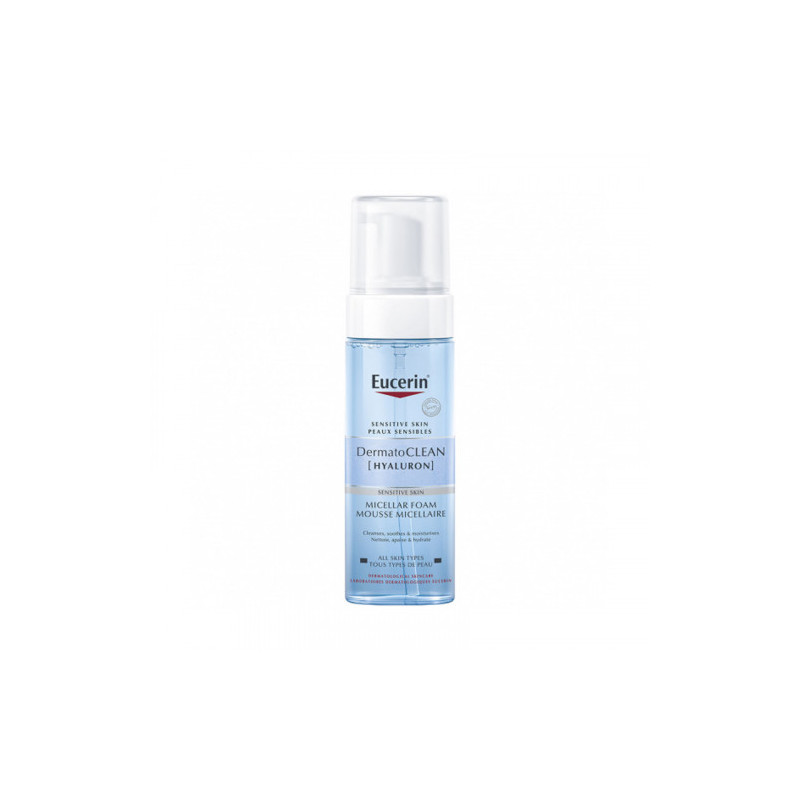 EUCERIN DERMATOCLEAN MOUSSE MICELLAIRE 150ML