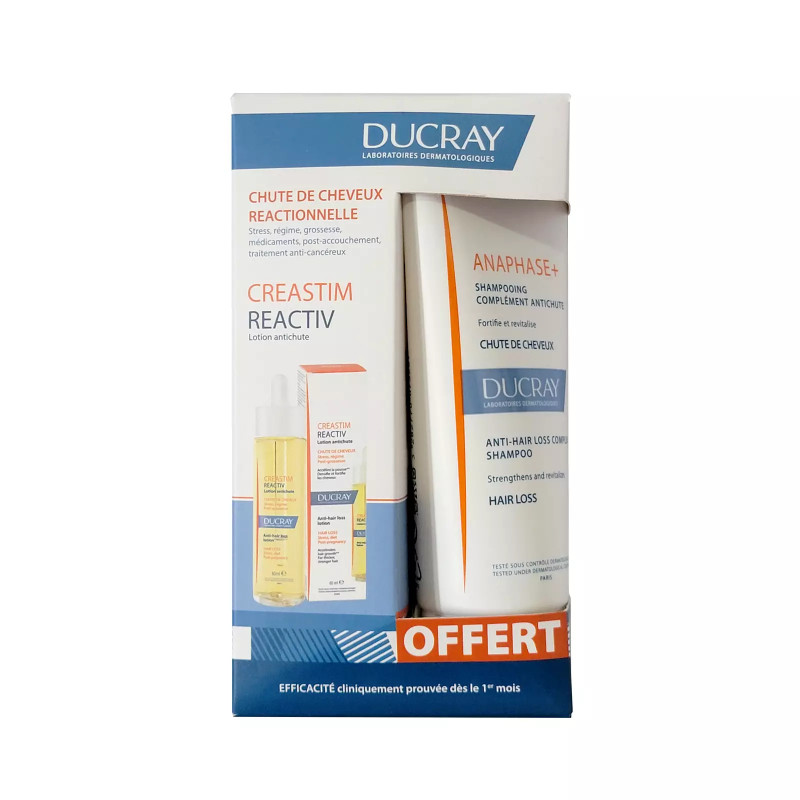 DUCRAY Pack chute de cheveux Reactionnelle