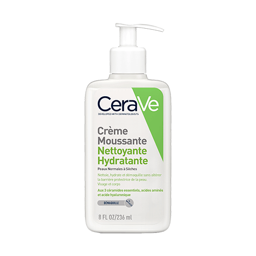 CERAVE CREME MOUSSANTE NETTOYANTE HYDRATANTE 236 ML