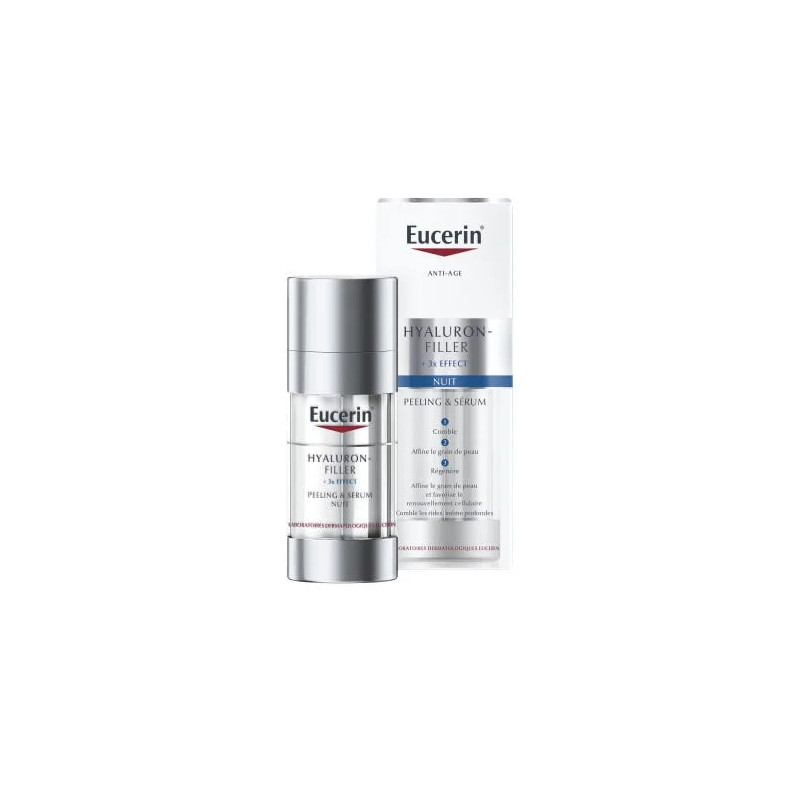 EUCERIN HYALURON-FILLER PEELING&SERUM NUIT 30ML