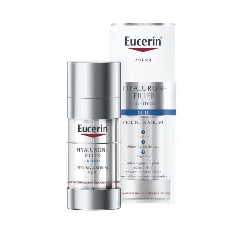 EUCERIN HYALURON-FILLER PEELING&SERUM NUIT 30ML